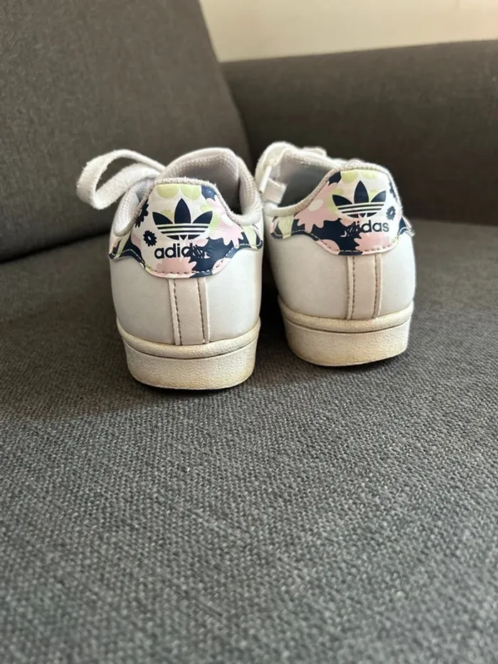 Basket adidas superstar femme, taille 38 - photo numéro 6
