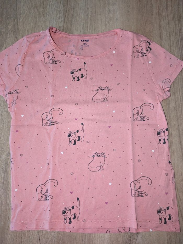 Tee shirt kiabi 8 ans rose