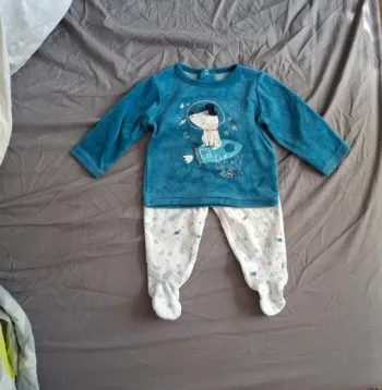 Pyjama 2 pièces bébé 6mois