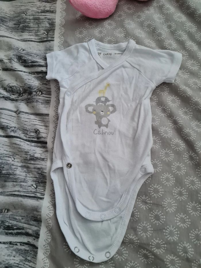 Bodie manche courte 3 mois gémo