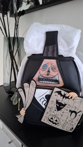 Sac à dos Disney loungefly Burton l'étrange Noël de monsieur jack skellington maire halloween mayor