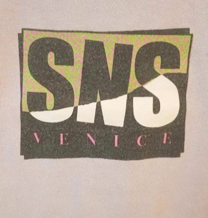 Tee-shirt violet SneakernStuff Venice Collection - photo numéro 4