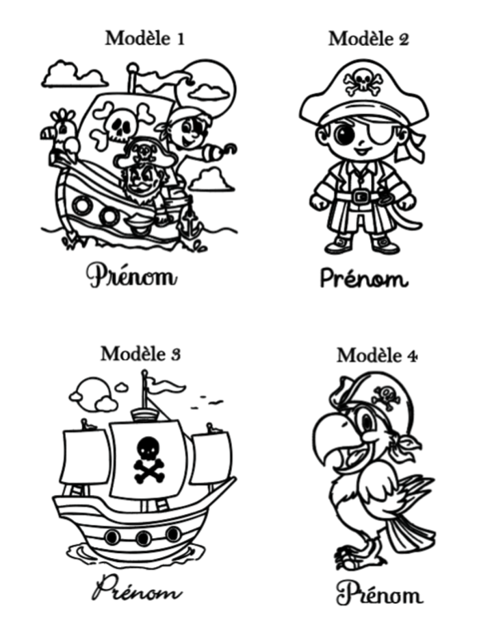 Gobelet personnalisé thème pirate | petit garçon pirate - photo numéro 2