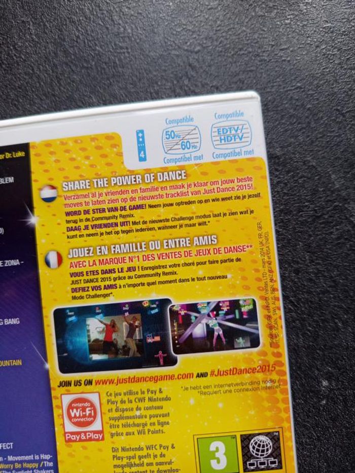 Nintendo - Wii - Just dance 2015 - photo numéro 3