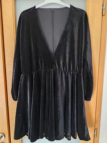 Robe ml velours femme L
