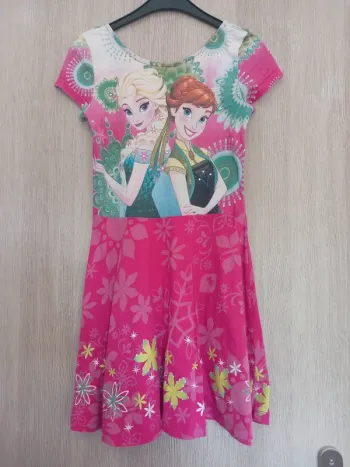 Robe reine des neiges desigual 9-10ANS