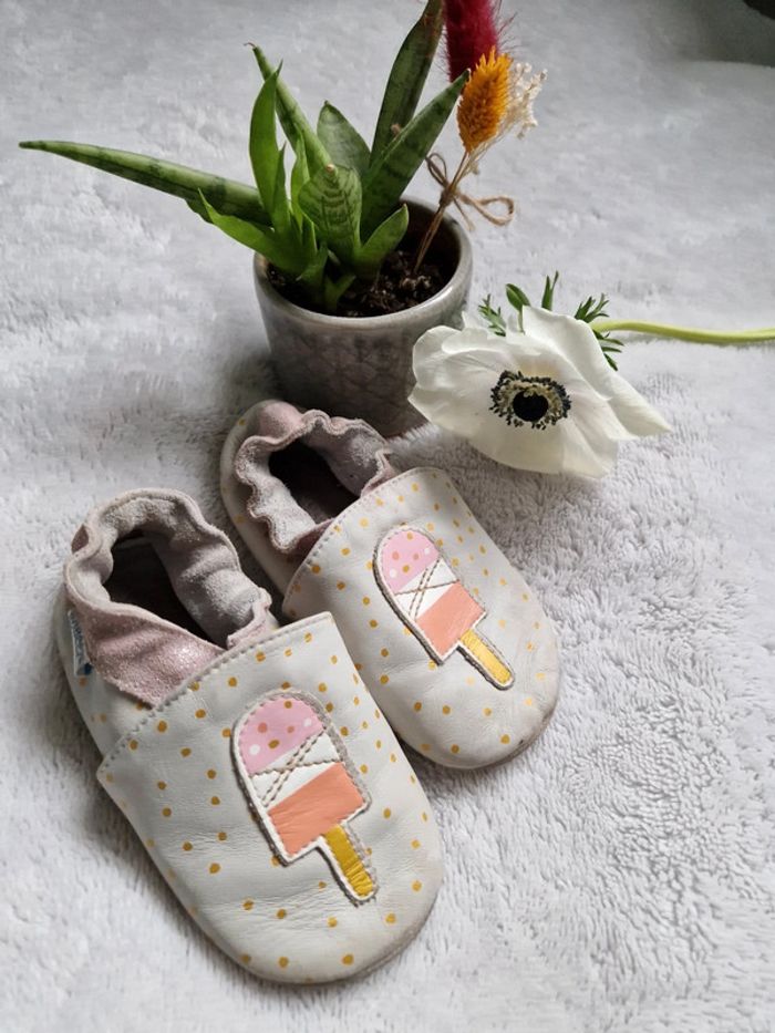 Chaussons cuir Robeez 22/23