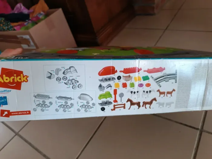 Jeu train abrick ecoiffier - photo numéro 4