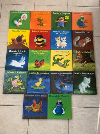 Livres drôles de petites bêtes excellent état