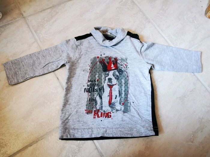 T-shirt à manches longues bébé garçon 6 mois neuf