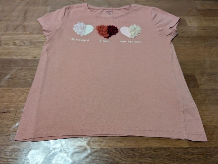 T-shirt fille 8 ans Kiabi - photo numéro 4