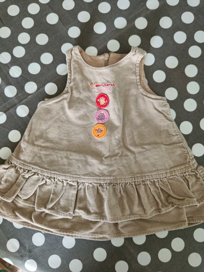 Robe marron 1 mois