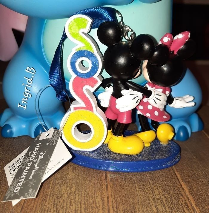 Ornement mickey et minnie 2020 en tbe - photo numéro 6