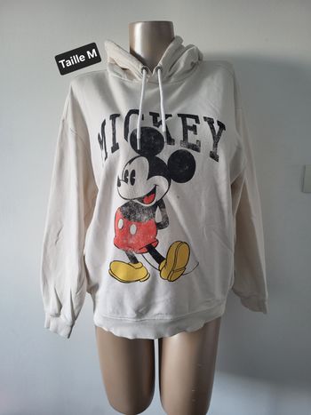 Sweat à capuche Mickey femme
