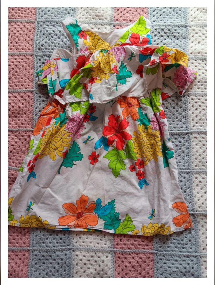 Robe été manches courtes 3 ans