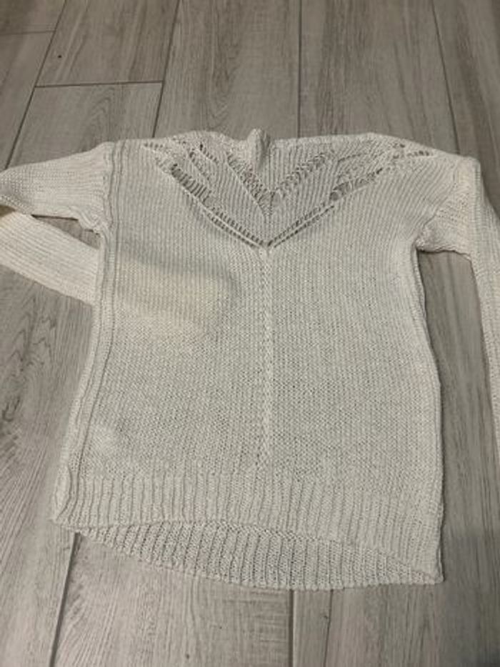 Pull en maille ajouré - photo numéro 2
