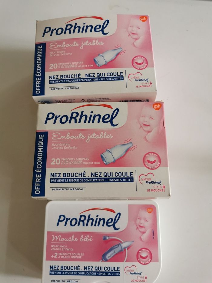 Mouche bébé et 42 embouts neufs Prohinel