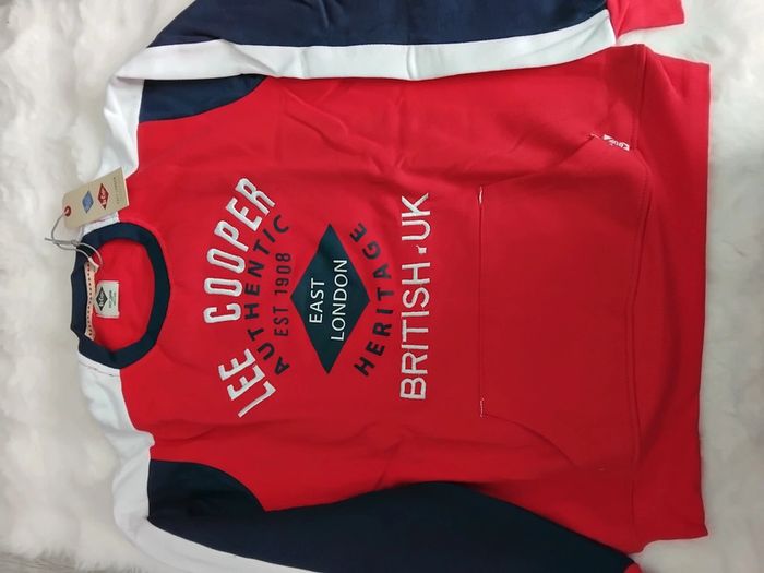 Sweat rouge Lee Cooper, 14 ans - photo numéro 8
