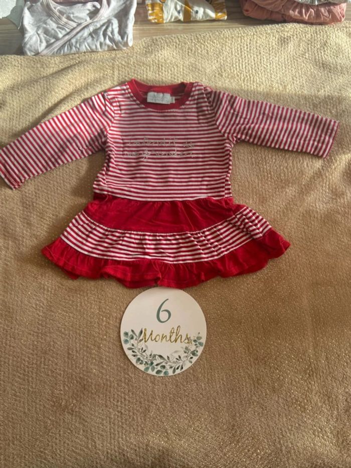 Robe à manches longues 6 mois