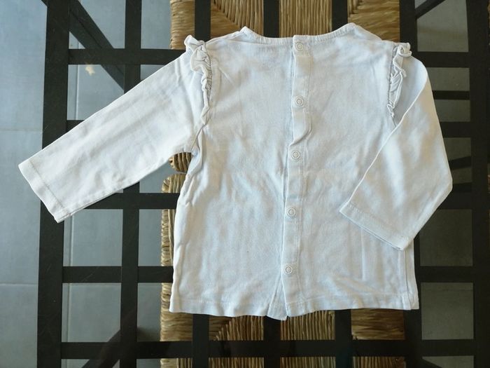 T-shirt cœur dorée - photo numéro 2