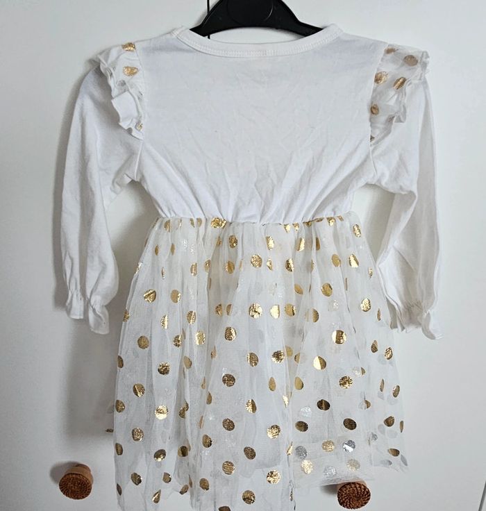 Robe anniversaire fille “Birthday Princess” - Taille 90 cm - photo numéro 2