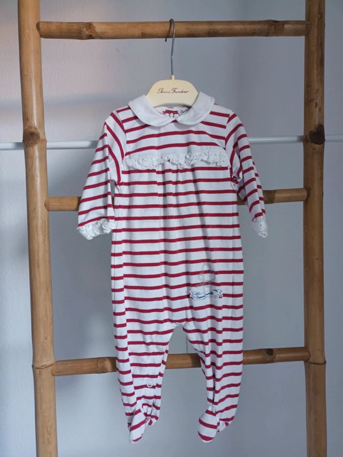 Grenouillère Pomme Framboise 6 mois neuve avec étiquette 🏷 - photo numéro 2
