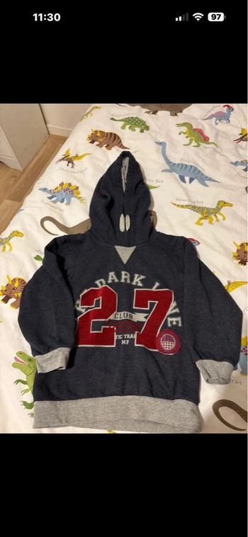 Pull à capuche 