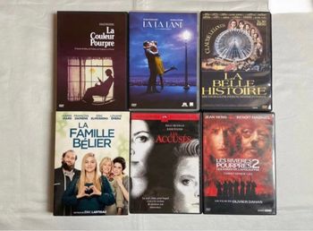 6 dvd films français et américain 2, 50 a l’unité