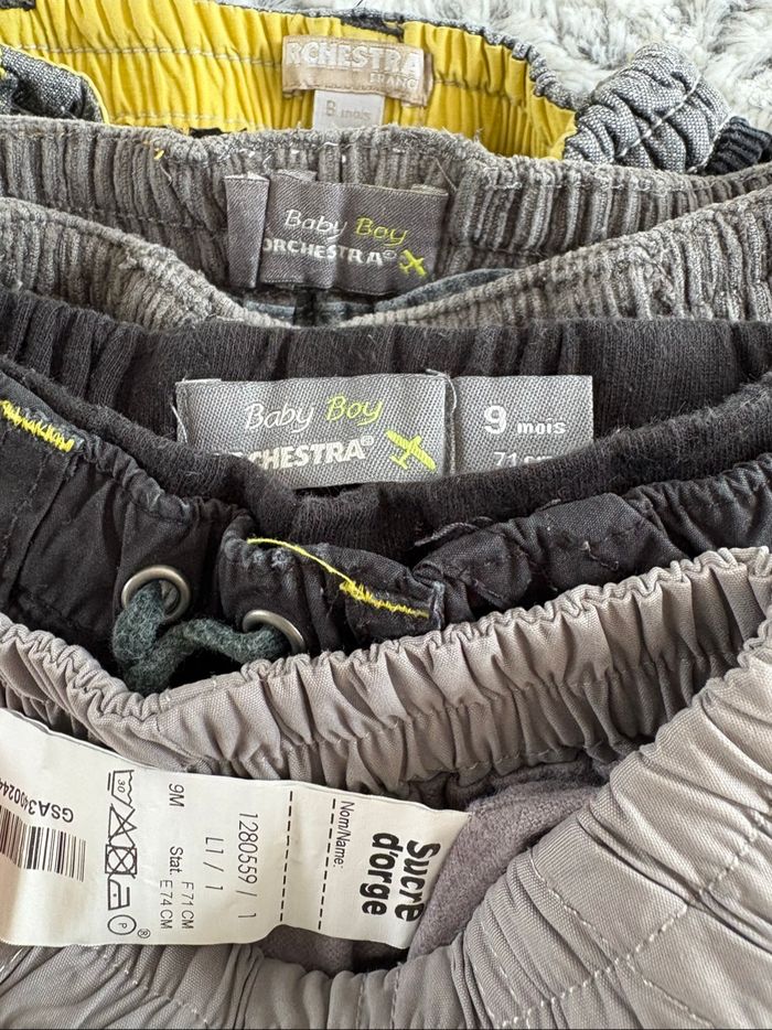 Lot de 9 pantalons taille 9 mois - photo numéro 5