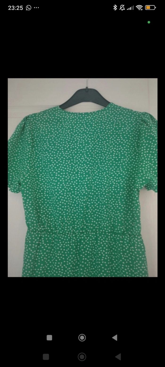 Robe verte à motifs lili et lala S - photo numéro 3