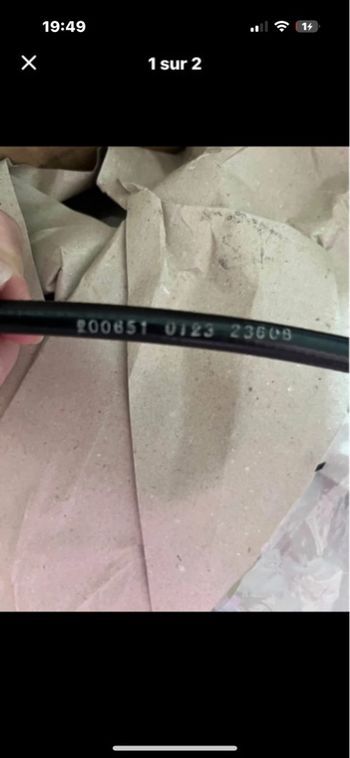 Câble embrayage neuf Ref 200651012323508