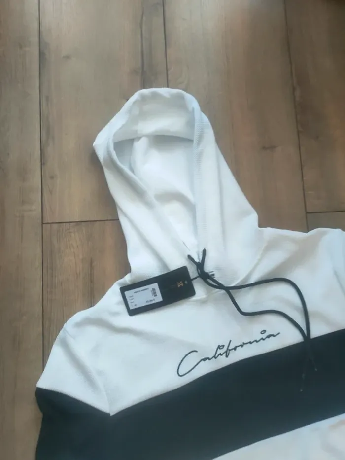 Pull capuche fin homme XL mentex neuf - photo numéro 5