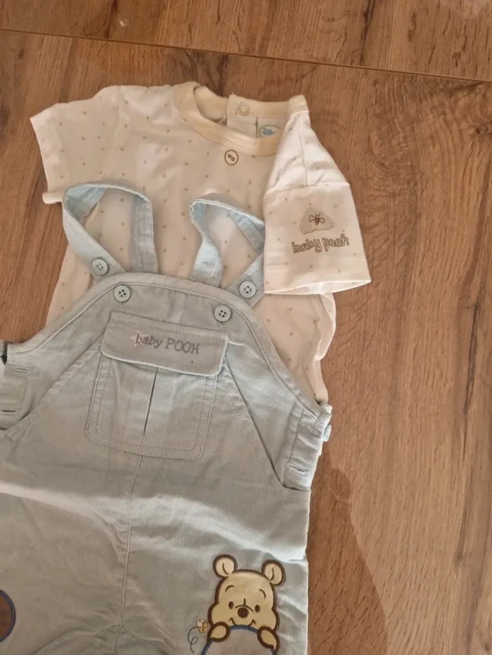 Lot - salopette et tee shirt - 3 mois - photo numéro 3