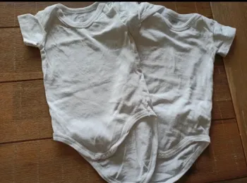 Lot de 2 bodies blanc
