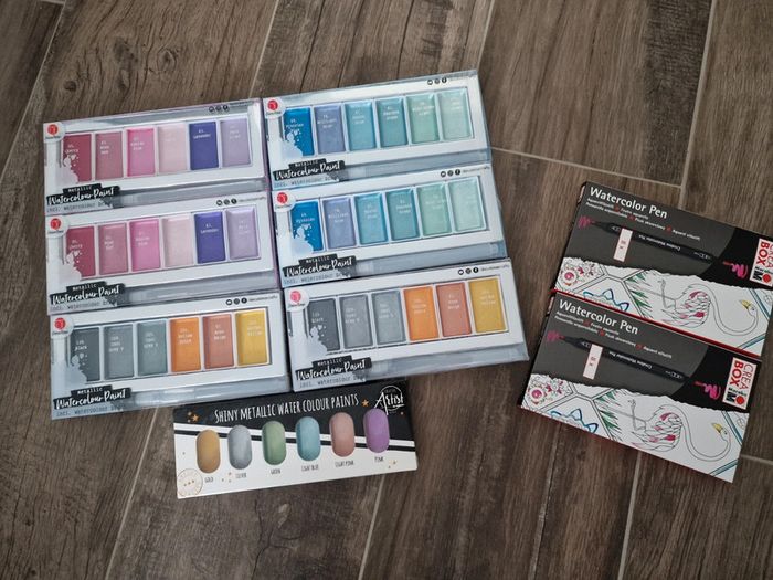 Lot aquarelle