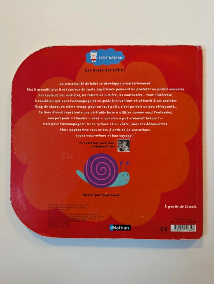 Lot de 3 grands livres à toucher - photo numéro 3