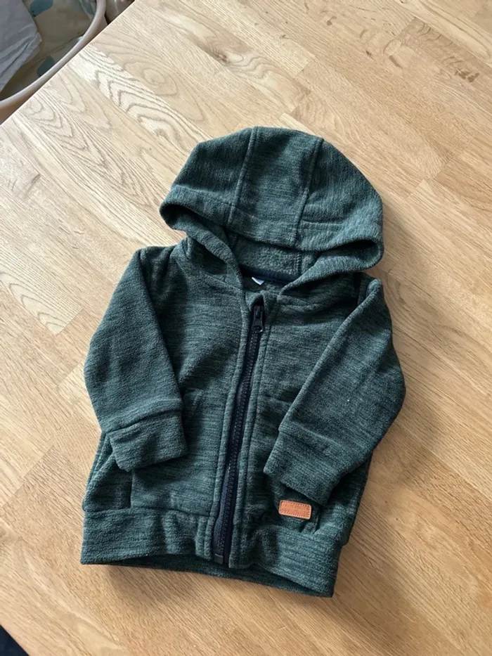 Veste polaire kaki