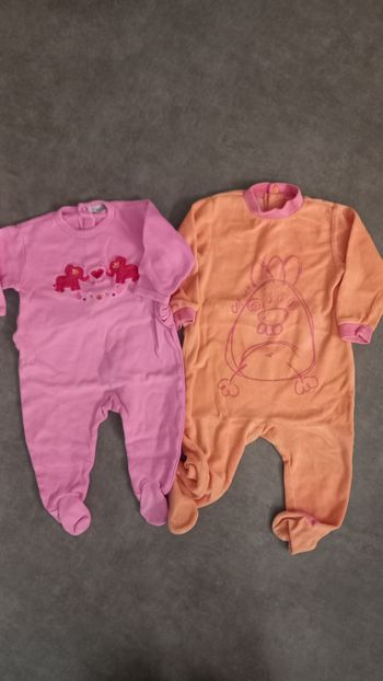 Lot de 2 pyjamas fille