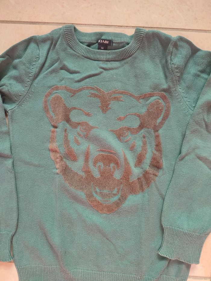 Pull tête d'ours - photo numéro 2