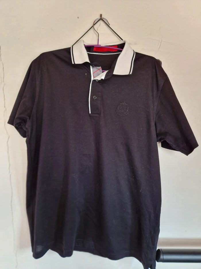 Polo noir xl