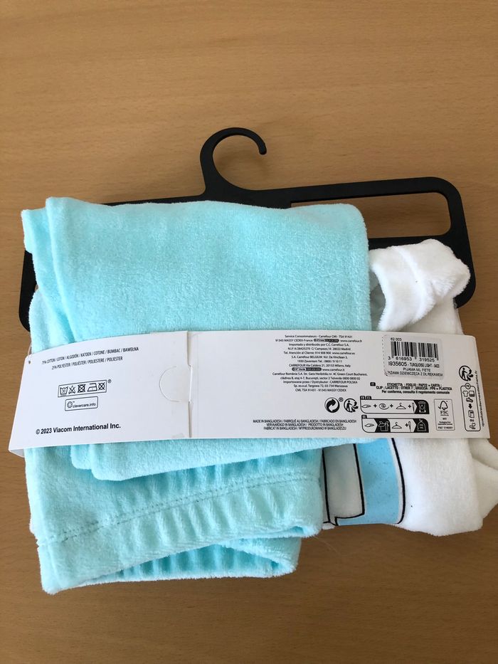 ensemble pyjamas en velours fille pat patrouille 2/3 ans - photo numéro 4