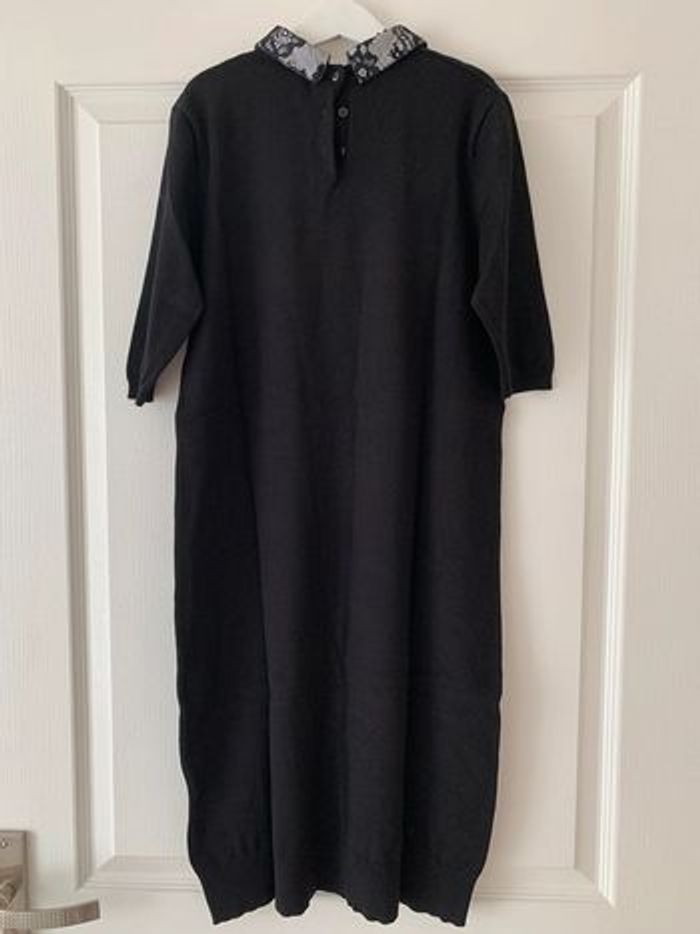 Robe forme pull Col dentelle Etam en 34 - photo numéro 2