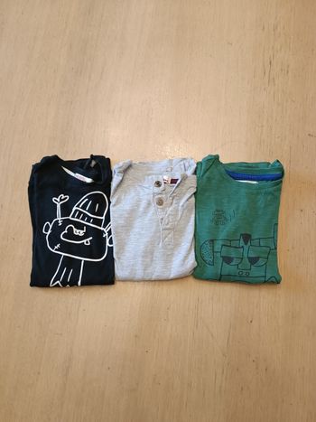 Maillots manches longues 5 ans