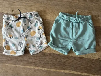Lot de deux shorts
