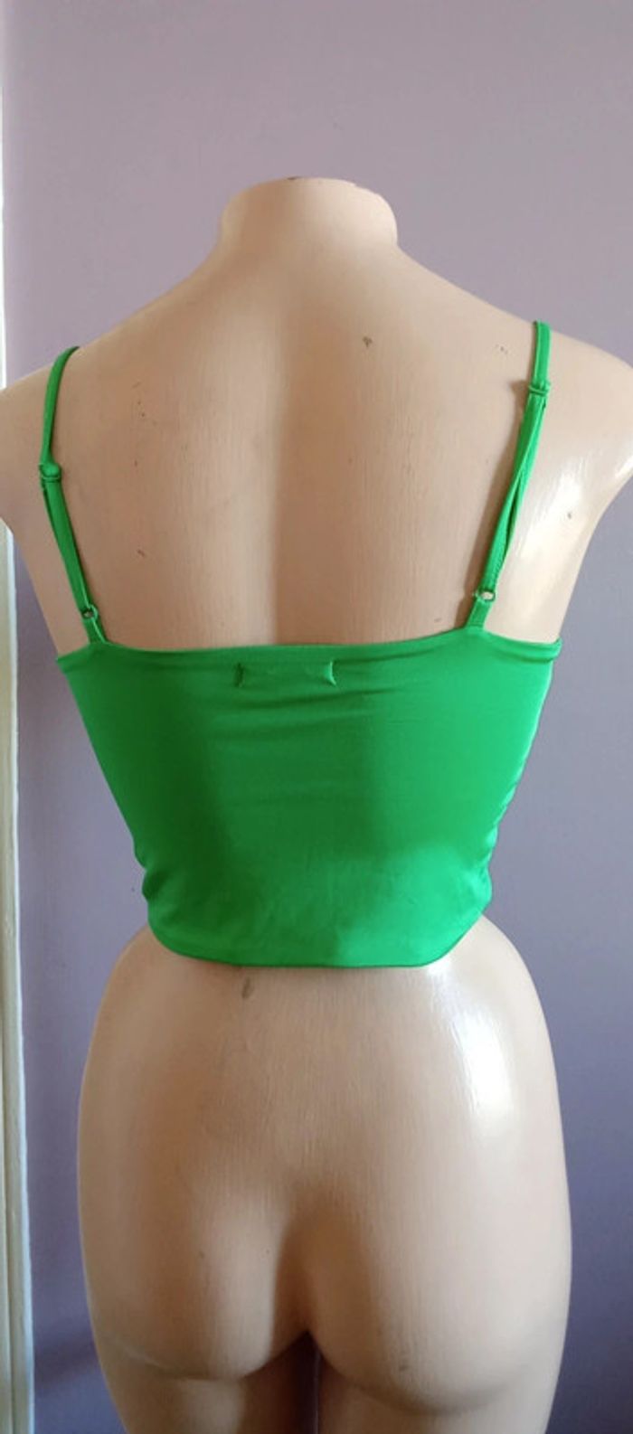 Crop top - Vert - Amisu - Taille M - photo numéro 2