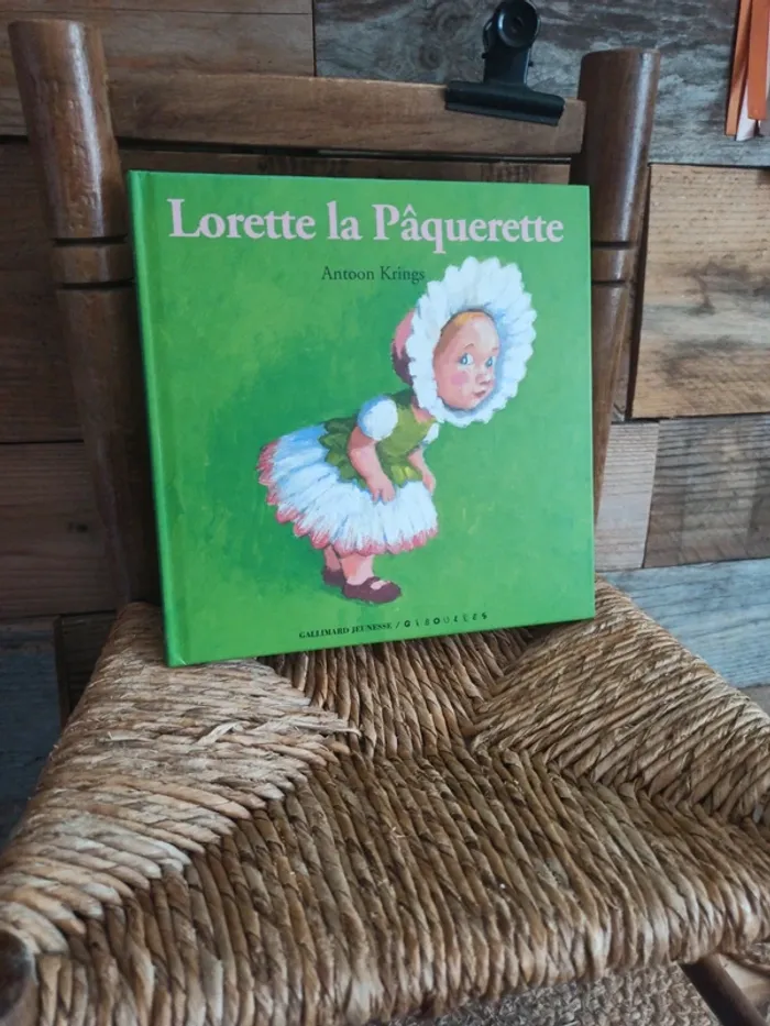 Livre les drôles de petites bêtes Lorette la pâquerette tbe - photo numéro 2