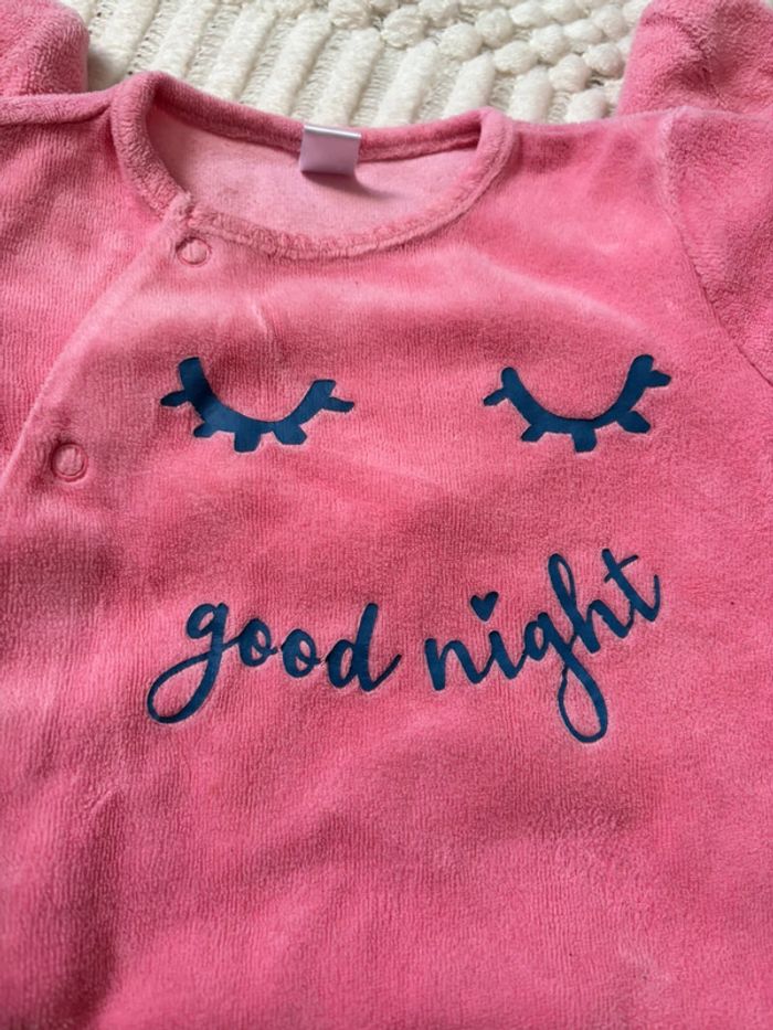 Pyjama fille 6 mois TEX - photo numéro 3