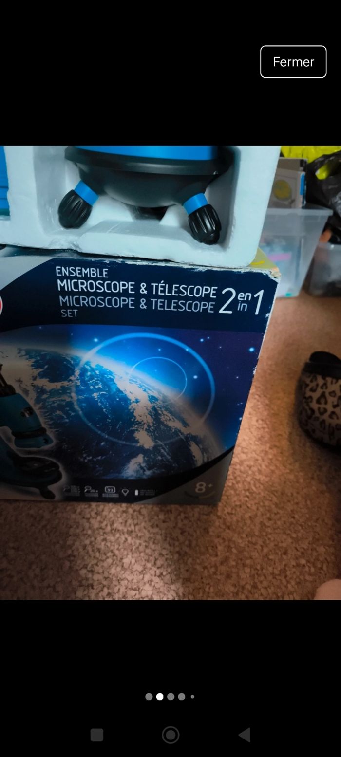 Microscope et télescope deux en un neuf - photo numéro 2