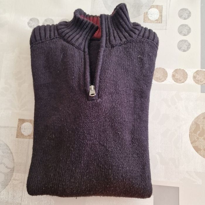 pull noir pour homme