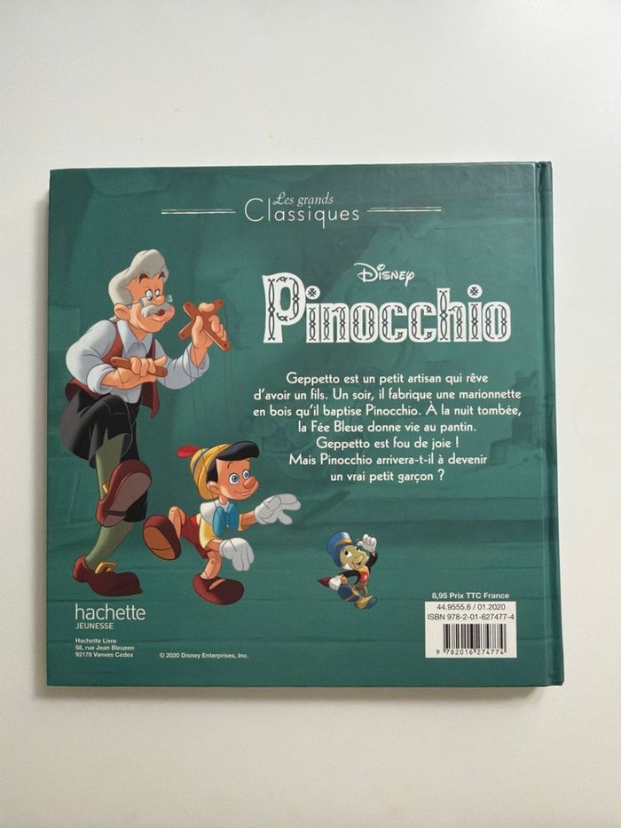 Livre Disney Les Grands classiques - Pinocchio - photo numéro 3